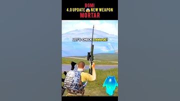 4.0 Update 🔥 New Weapon 😱😱 #ytshorts #bgmi #pubg