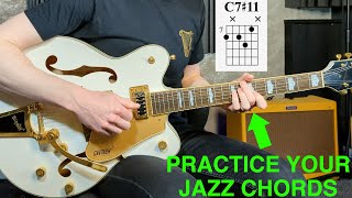 A Great Song For Practicing LOTS of Jazz Chords!