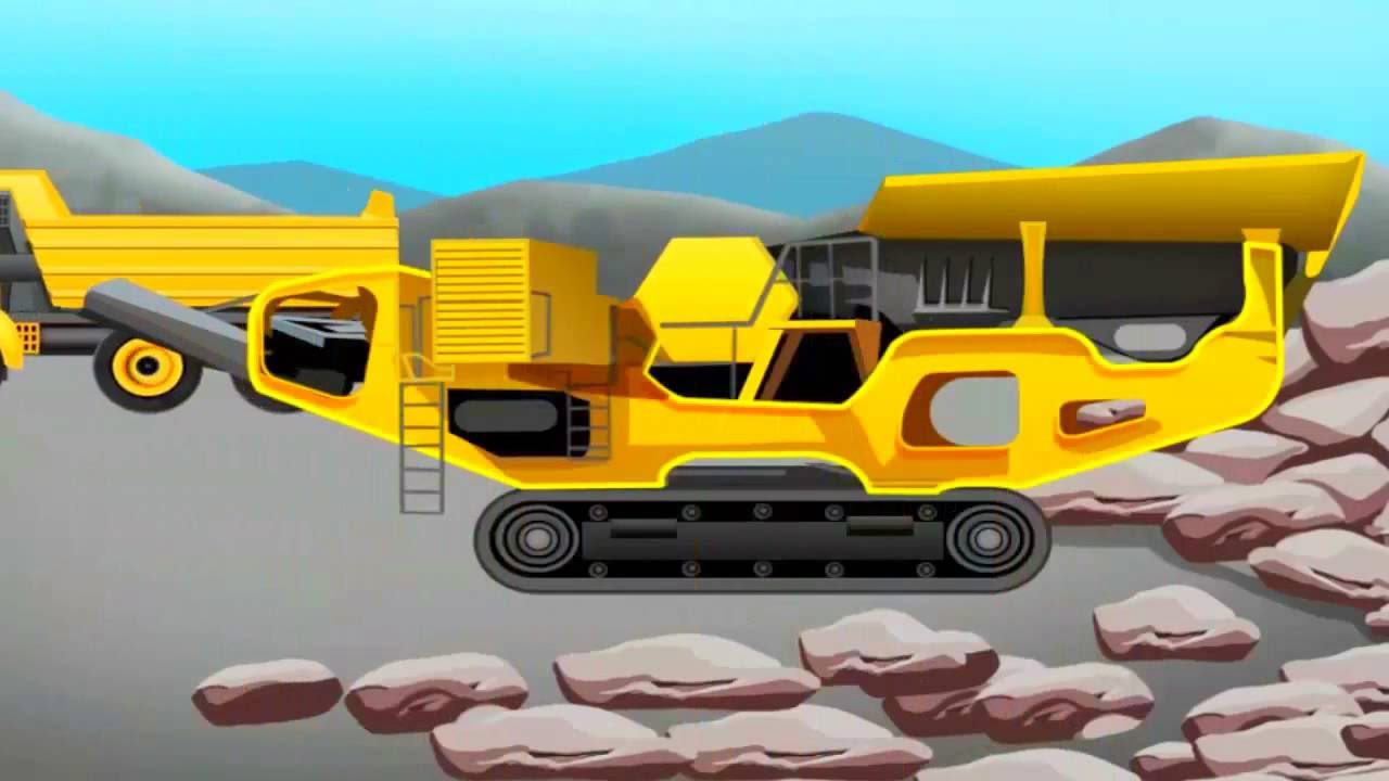 Машинки мультики. Дорожно-строительная техника для детей. Строим дорогу ...