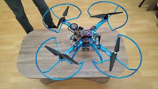 Test the remote control and electronics before the flight.  Frame X500_GEC Engineering