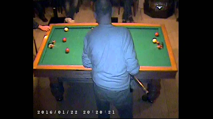 Golfbiljartspel Norbert Vyncke  - Patrick Pielaet