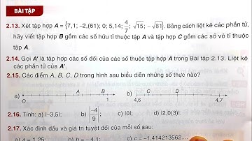 TẬP HỢP CÁC SỐ THỰC (trang 36《Giải bài tập SGK TOÁN 7《Kết Nối Tri Thức》THẦY THÙY