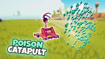 POISON CATAPULT VS EVERY FACTION | TABS MODDED GAMEPLAY