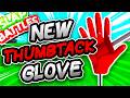 New THUMBTACK📌 Glove & New GUMMY Mastery!🧪 - Slap Battles Roblox