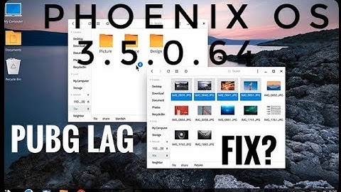 Phoenix OS 3.5.0.64 Update🔥 ( PUBG Lag Fix??)