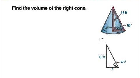 11.7 volume of pyramids and cones