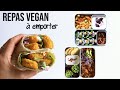 1 SEMAINE DE REPAS À EMPORTER | Vegan Lunch Box