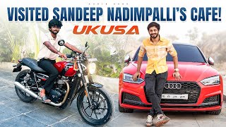 VISITED @SandeepNadimpalli UKUSA CAFE | TELUGU VLOG | SABUSPEC | ASHIK SABU.