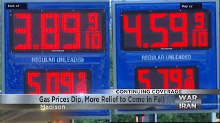 AAA: Wisconsin gas prices dropping but big relief unlikely until fall