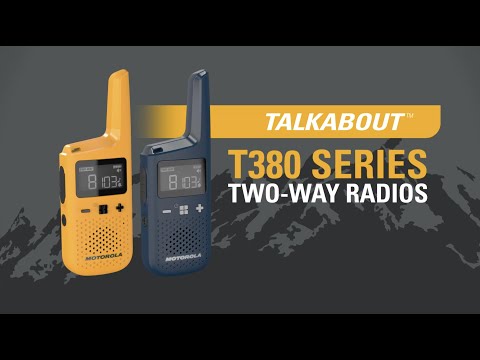TALKABOUT T380 Series Walkie Talkies - Motorola Solutions
