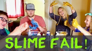 Parents Try Making Slime! FAILURE!