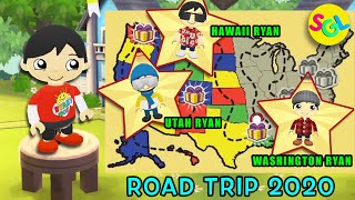 Tag with Ryan ROAD TRIP 2020 across the US | Ryan's World Game App | Smiles Giggles Laughs Gameplay