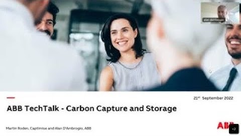 Carbon Capture and Storage - Webinar