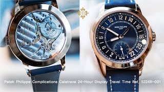 Patek Philippe Complications Calatrava 24-Hour Display Travel Time 5224R | Eleven Eleven NY 11:11NY