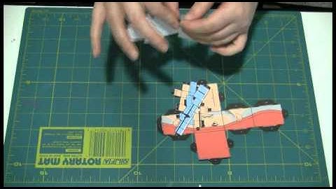 Steve Zissou Papercraft from Cubeecraft.com