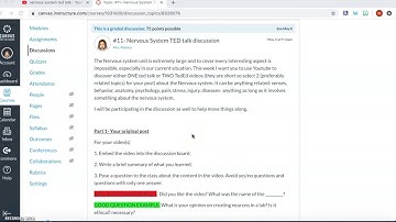 Embed youtube videos in Canvas discussion post