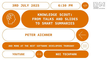 Knowledge Scout: From Talks and Slides to Smart Summaries | July 2025