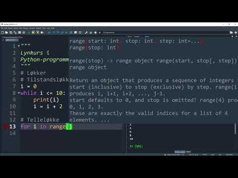 Video: Sådan Lærer Du At Programmere I Python