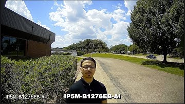 Amcrest 5MP AI PoE IP Camera Review Model IP5M-B1276EW-AI (B1276EB) Human Face Vehicle Detection