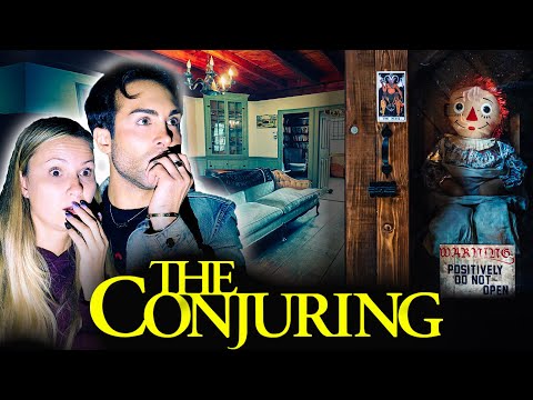 NOTTE TERRIFICANTE NELLA CASA DI THE CONJURING ** DEBBY E GIANMARCO ZAGATO NEL PANICO **