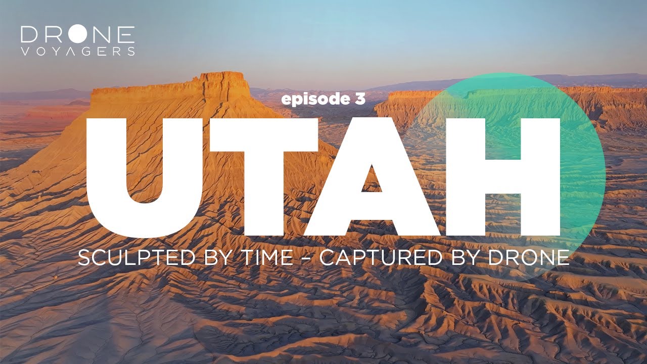 Юта с высоты птичьего полёта — где аэрофотосъёмка становится искусством 