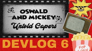 Steamboat Willie public domain game - Oswald the lucky rabbit and Mickey - devlog 6