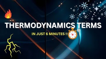 Lesson 2 | Basic concepts & definitions in Thermodynamics