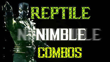 Mortal Kombat X: Reptile (Nimble) Combo Video