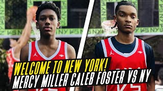 MERCY MILLER & CALEB FOSTER Hoop It Up In Jamaica Queens at NY Lincoln Park