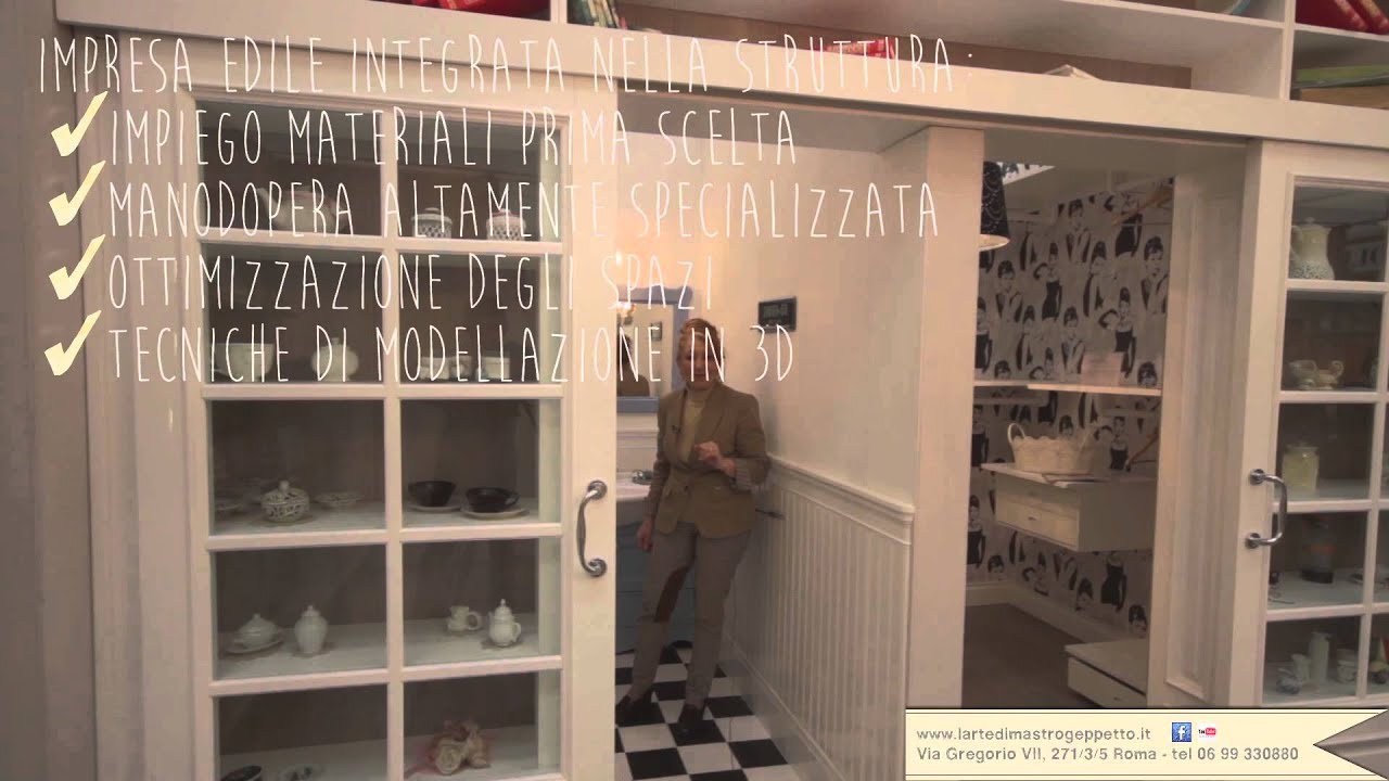 Parete attrezzata cabina armadio progetto bagno ...