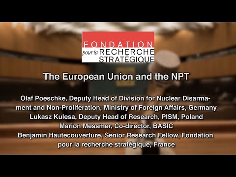 Webinar : The European Union and the NPT