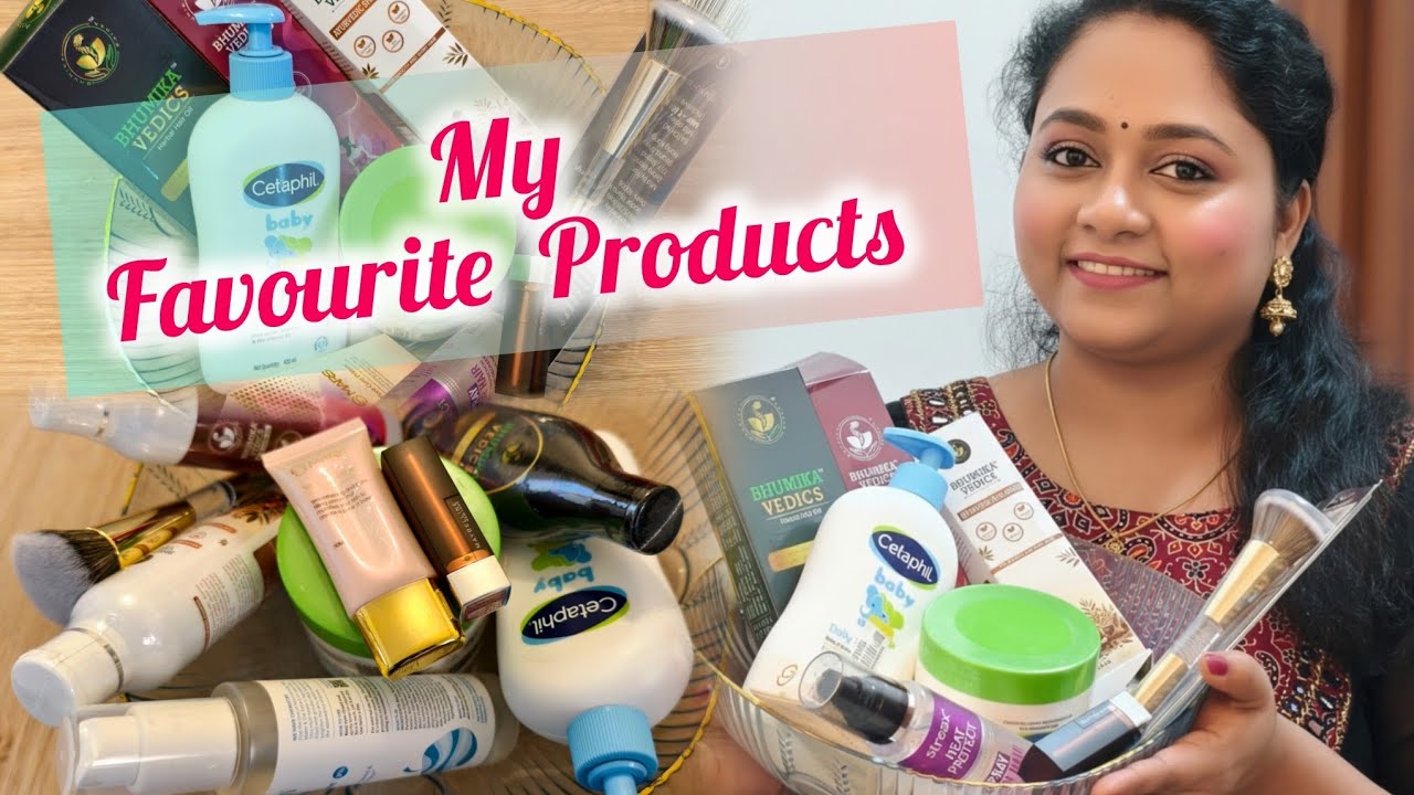 🌸💄✨My Favourite Skin & Hair Care Products || New Products || J4 Journey || Malayalam Vlog || 