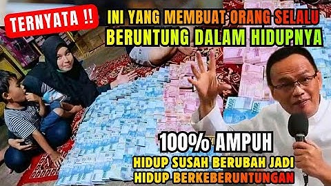 Ini yang membuat orang selalu BERUNTUNG dalam hidupnya #syaifulkarim #ngajiroso #dzikir #ngajitauhid
