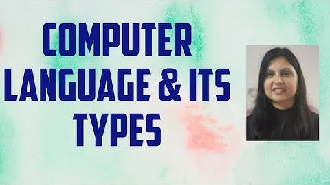 Categories of Computer and Languages (Part - 2)