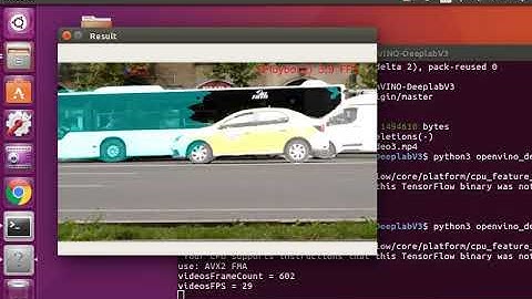 [4-5 FPS/Core m3 CPU only] OpenVINO+DeeplabV3+LattePandaAlpha RealTime semantic-segmentaion [Part.3]