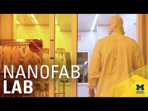 Inside the Lurie Nanofabrication Facility
