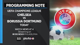 Programming Note: UEFA Champions League match to air on CBS3 Tuesday