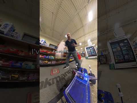 Buying chips with robot