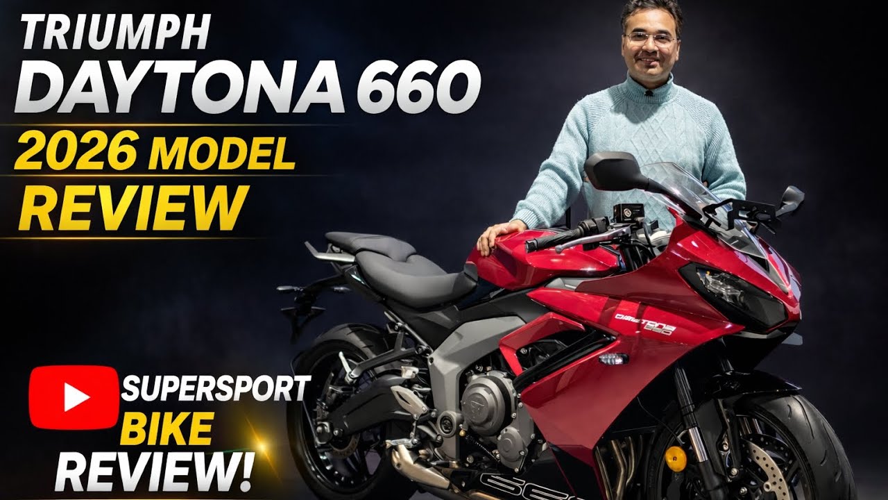 Triumph Daytona 660 2026 Model Review 🔥 | Real Supersport Experience | Worth the Hype?