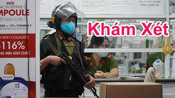 Công an đang khám xét 3 nhà thuốc tây có tiếng ở Đồng Nai | Đồng Nai TV
