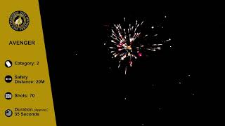 Avenger Cakes And Barrages Zeus Fireworks 194K