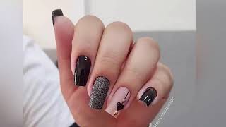 manicure nails sanvalentinesatto   افكار لأظافر بسيطة وأنيقة لعيد الحب ,أظافر عيد الحب ،مانكير ❤️