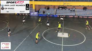 1st Half: Ama Last Number (Black) vs Orlando Pirates Fives (Lime)