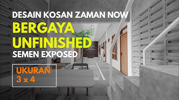 DESAIN KOS KOSAN UNTUK KAUM MILENIAL