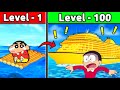 Build Boat Challenge 😱 || Shinchan Vs Nobita 😂 image