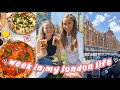 week in my london life after lockdown!! foodie dates + too much shopping...