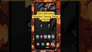 Cara Merubah Tampilan Terang ke Gelap Aplikasi TikTok #ubahtampilanterangtiktok #ubahtampilangelap
