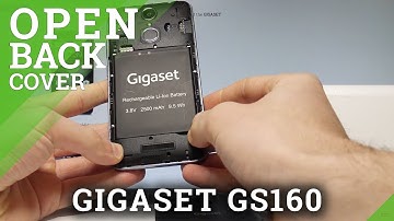 How to Remove Battery in GIGASET GS160 - Force Restart |HardReset.Info