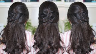 Quick & Easy 2 Minute Hairstyle | Simple & Cute  Hairstyles for Medium Hair | Femirelle Hairstyle screenshot 5