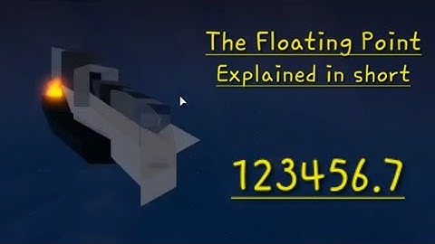 Floating Point Numbers in computing. Short